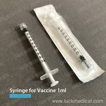 Disposable Syringe Without Needle 1ml